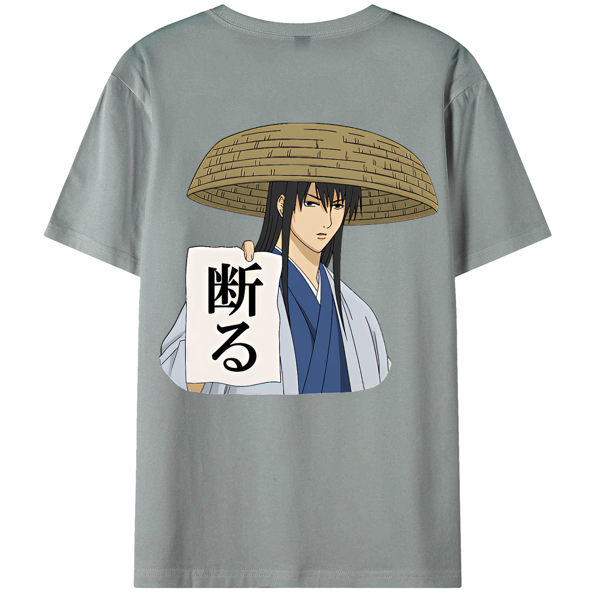 （画像用） ぎんたま 坂田銀時（さかたぎんとき） 神楽 志村新八（しむら しんぱち） GINTAMA Sakata Gintoki Kagura Shimura Shinpachi 綿100％ メンズ半袖Tシャツ（バックプリント） 通気性